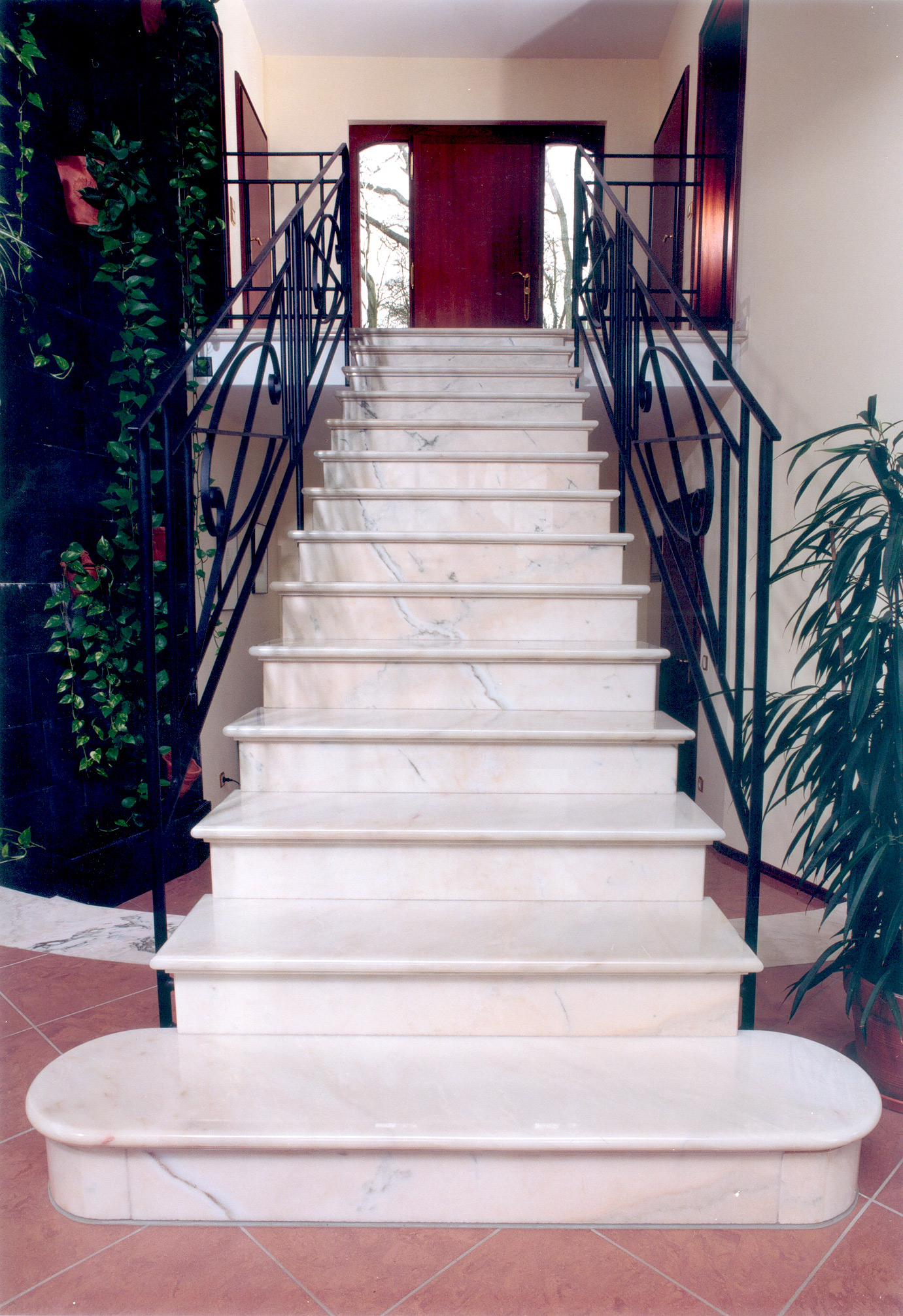 Treppe aus Estremoz Marmor